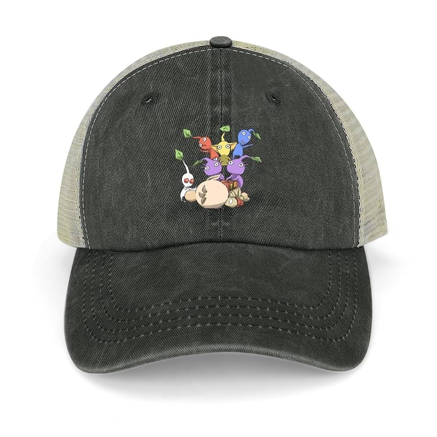 Amazon.co.jp: ピクミン 大人のベースボールキャップユニ